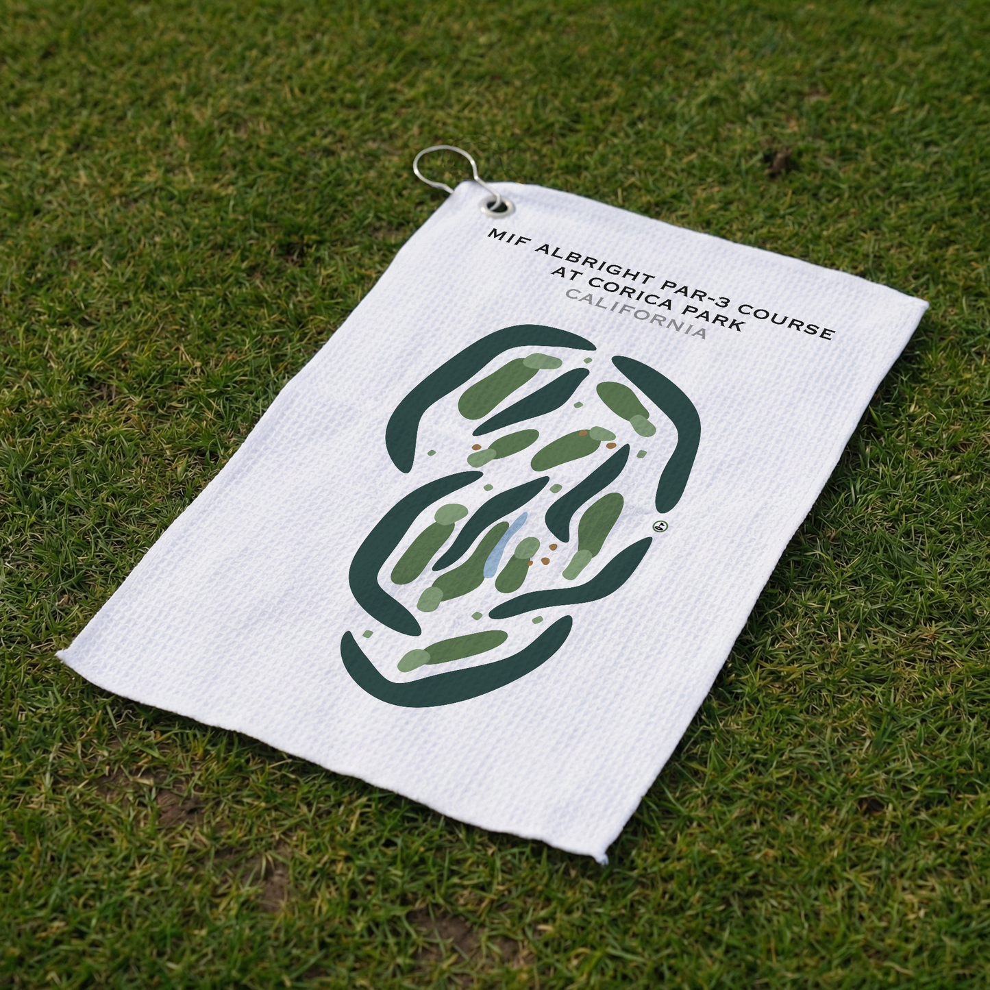The Mif Albright Par-3 Course at Corica Park, California - Printed Golf Courses