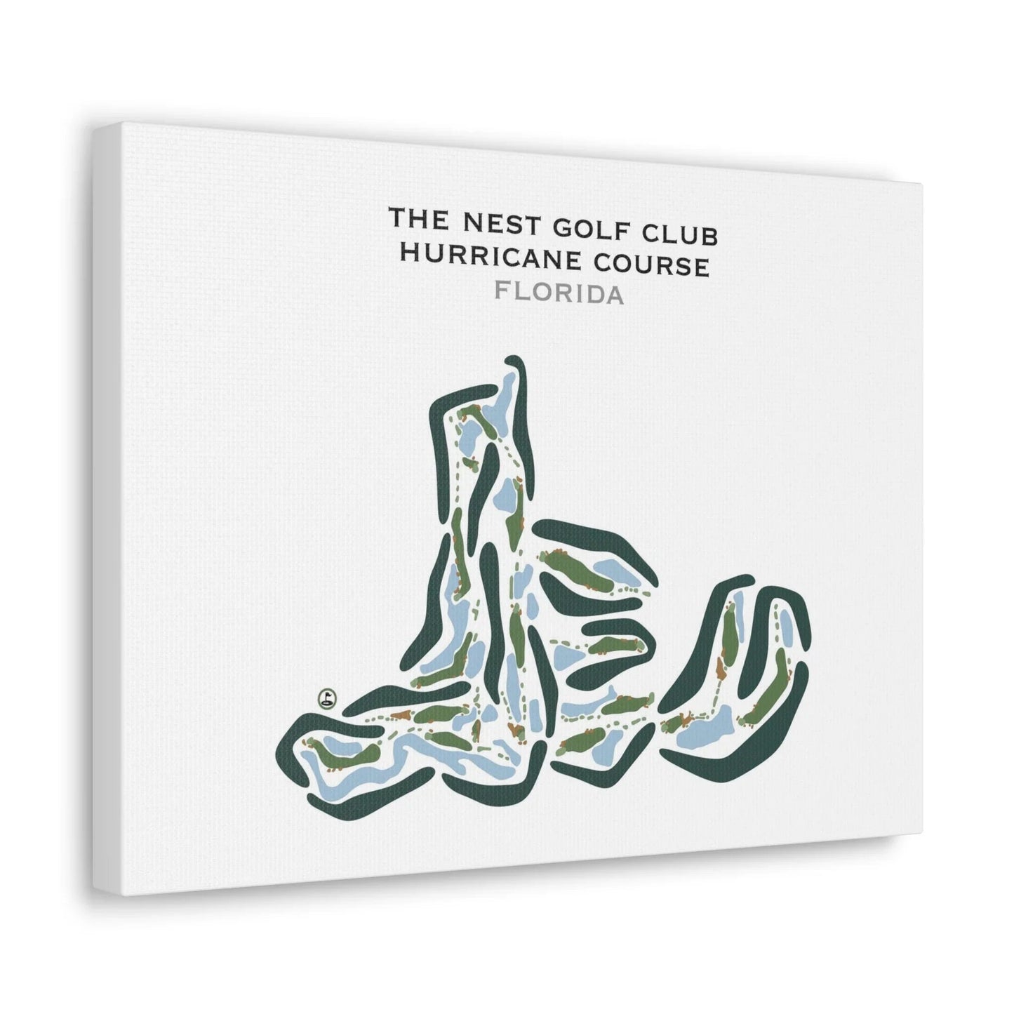 The Nest Golf Club - Hurricane Course, Florida - Printed Golf Courses