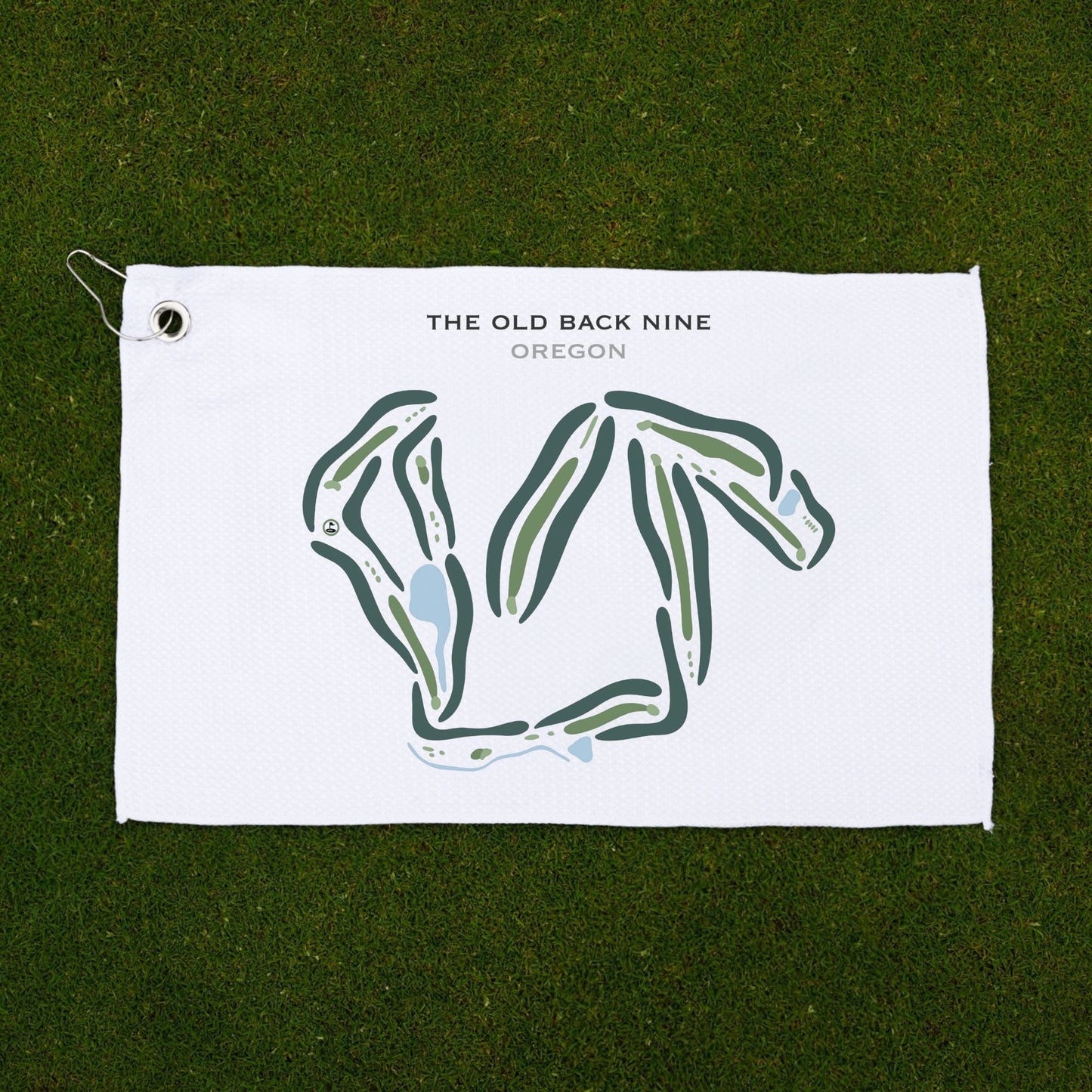 The Old Back Nine, Oregon - Printed Golf Courses