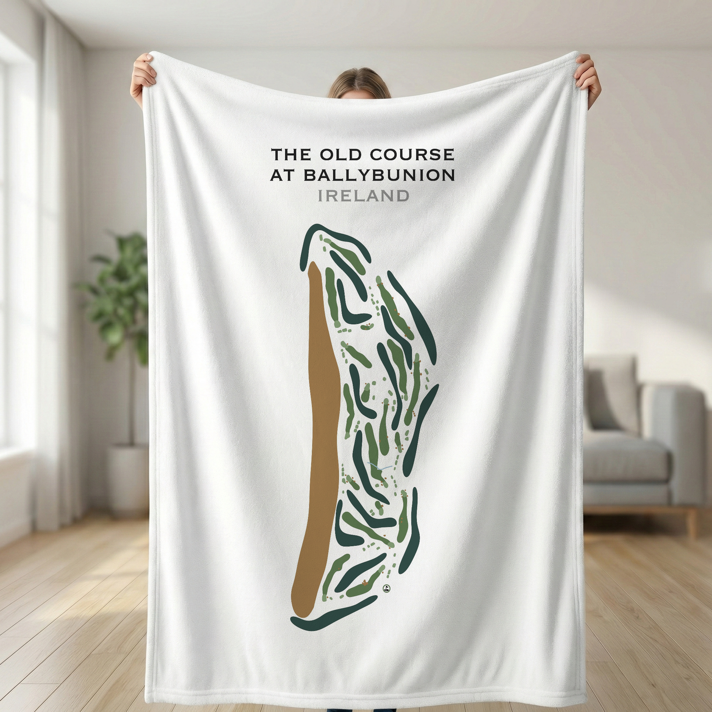 The Old Course at Ballybunion Golf Club, Ireland - Printed Golf Course