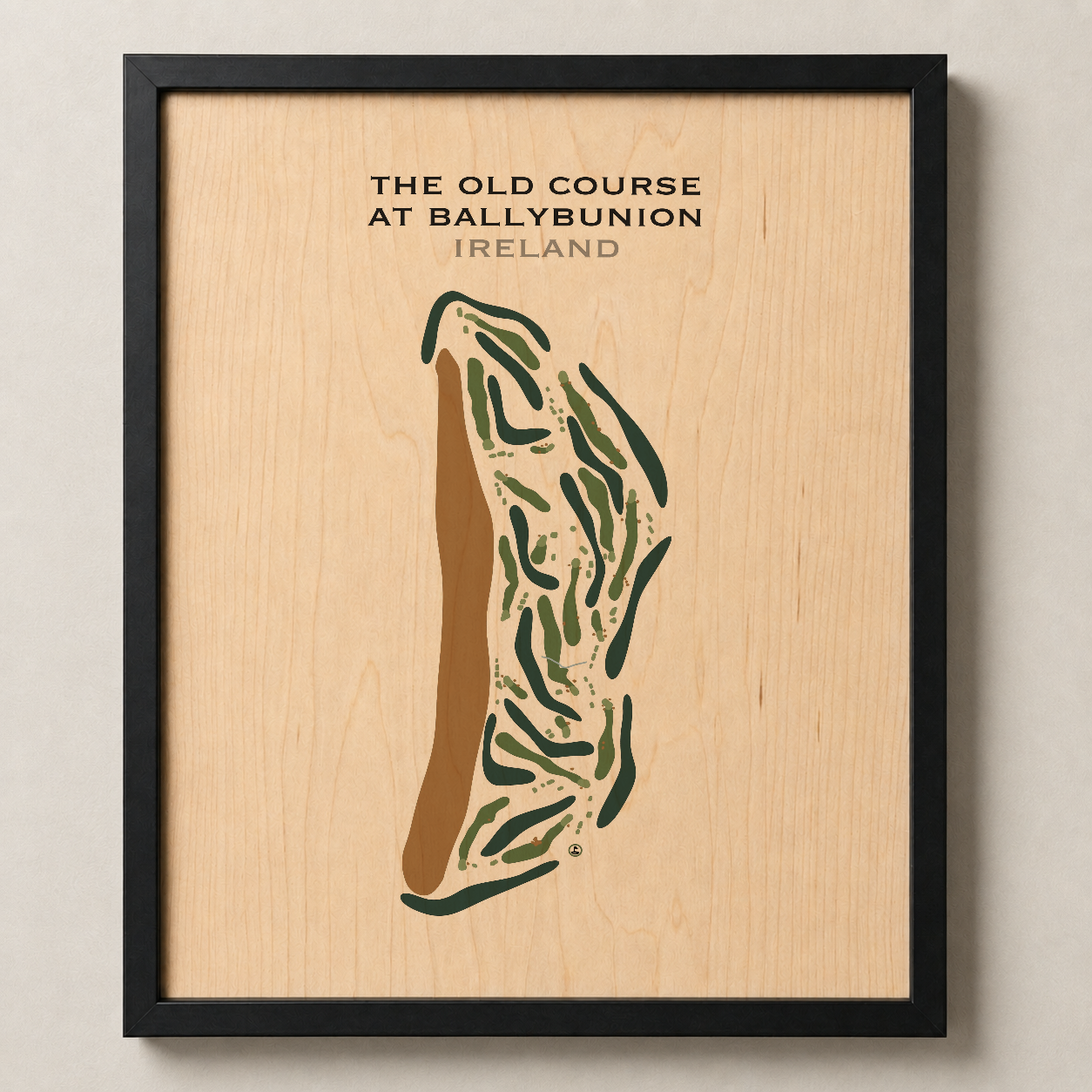 The Old Course at Ballybunion Golf Club, Ireland - Printed Golf Course