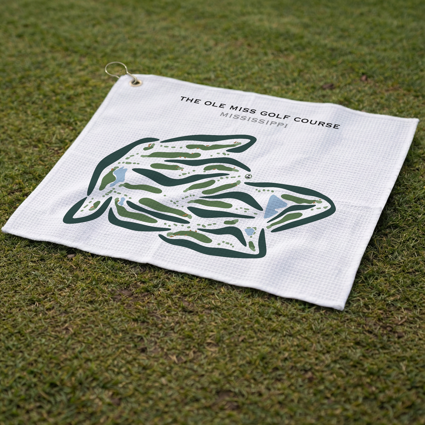 The Ole Miss Golf Course, Mississippi - Printed Golf Course