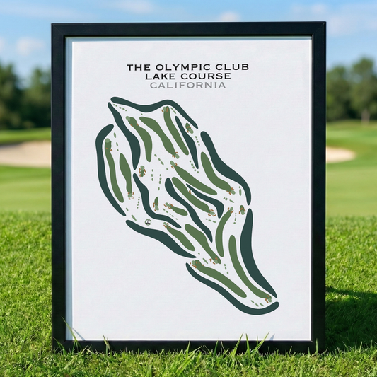 The Olympic Club - Lake Course, California - Printed Golf Course