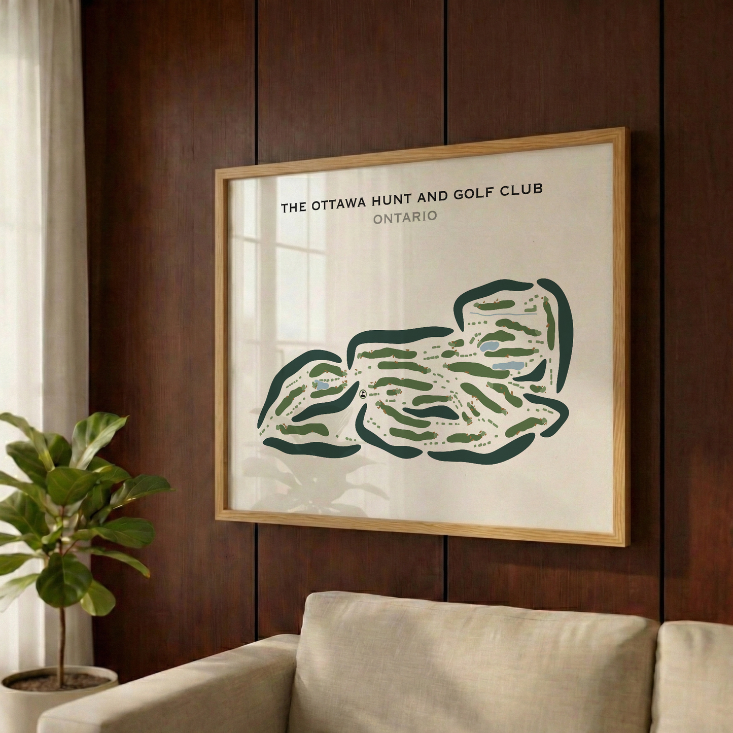 The Ottawa Hunt and Golf Club, Ontario, Canada - Printed Golf Courses