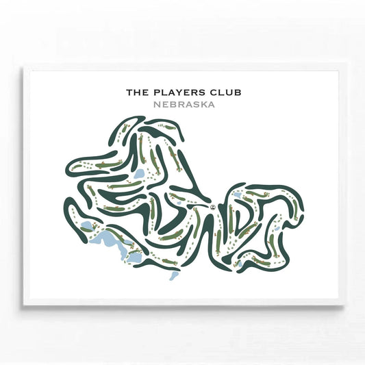 The Players Club, Nebraska - Printed Golf Courses