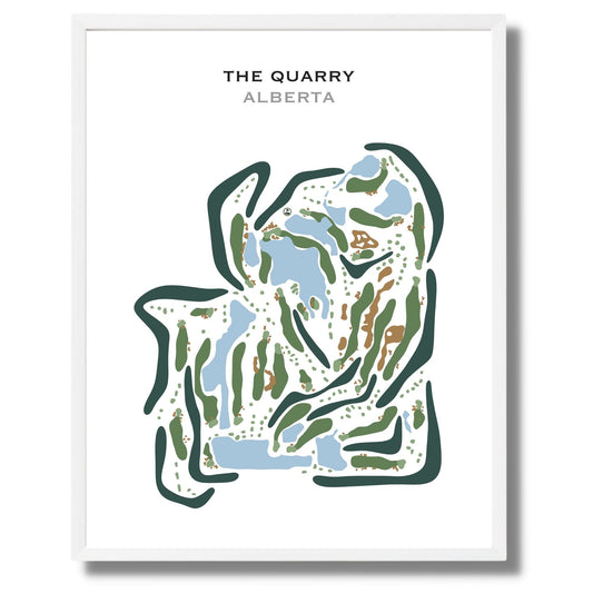 The Quarry, Alberta - Printed Golf Courses