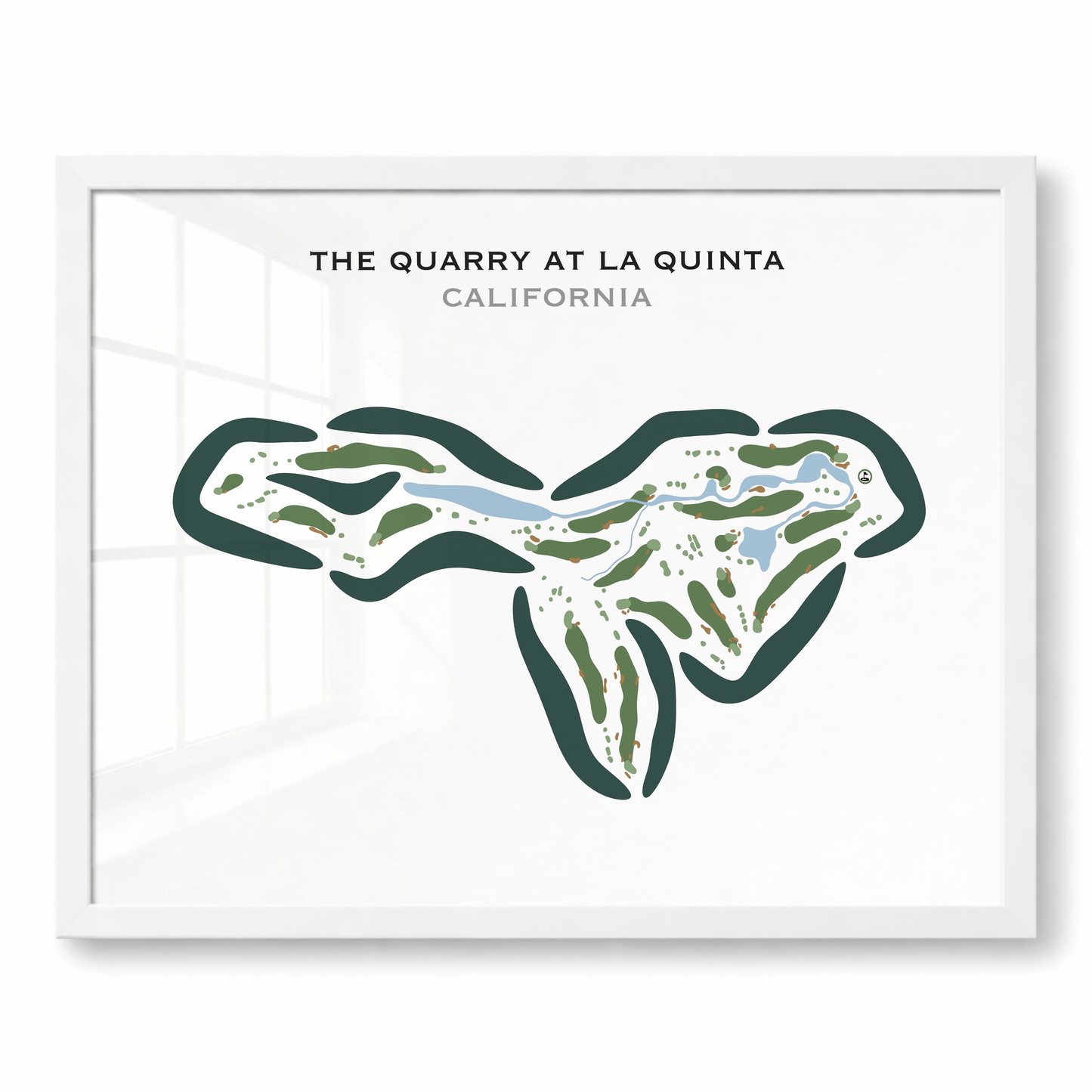 The Quarry at La Quinta, California - Printed Golf Courses