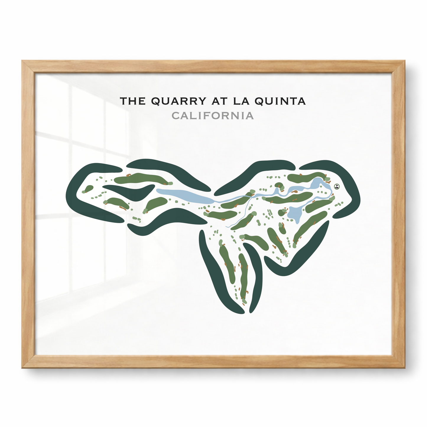The Quarry at La Quinta, California - Printed Golf Courses