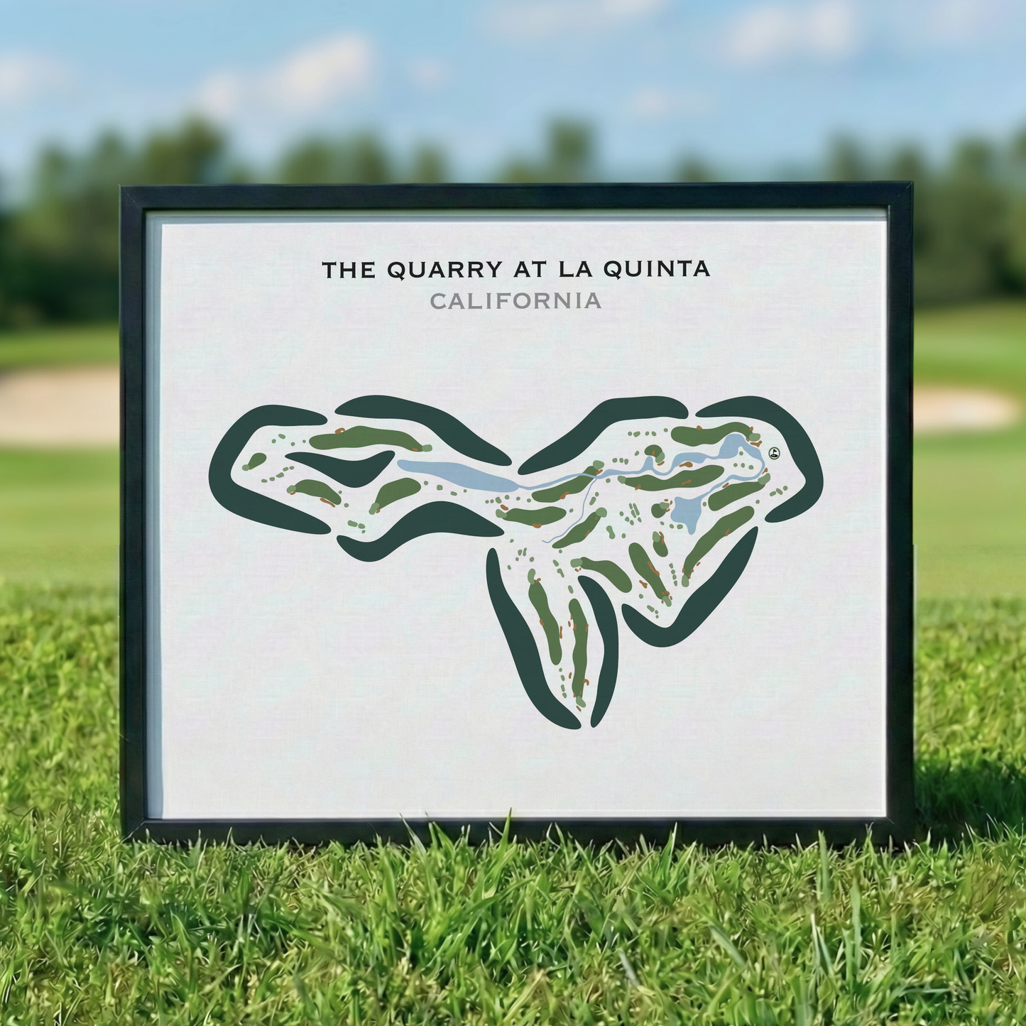 The Quarry at La Quinta, California - Printed Golf Courses