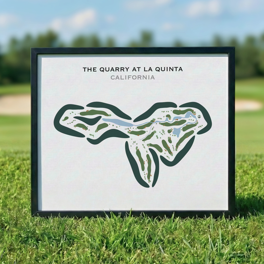 The Quarry at La Quinta, California - Printed Golf Courses