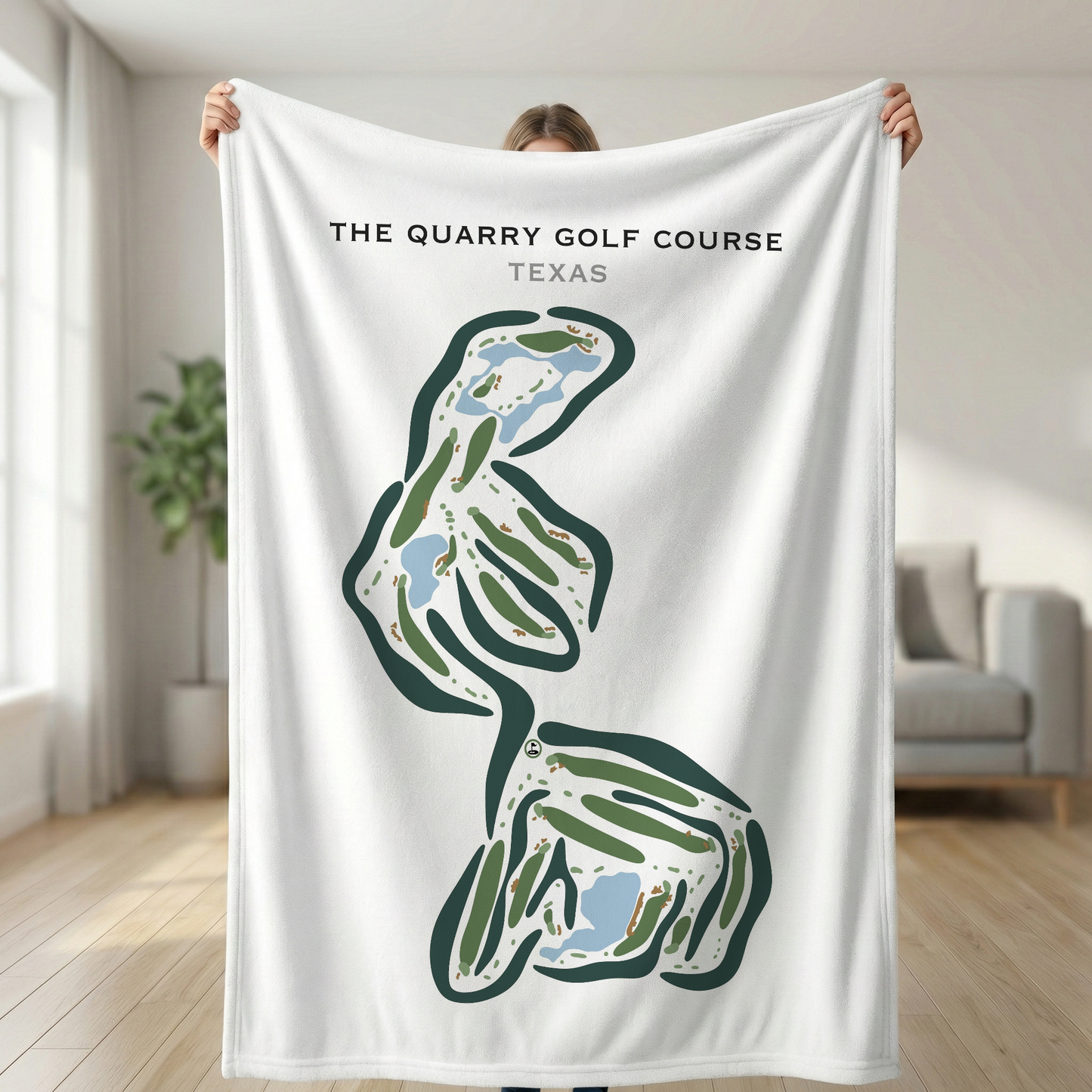 The Quarry Golf Course, Texas - Printed Golf Courses