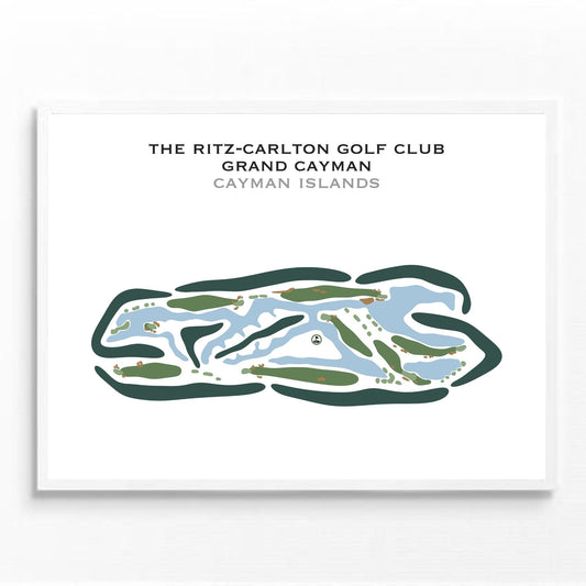 The Ritz-Carlton Golf Club, Grand Cayman, Cayman Islands - Printed Golf Courses