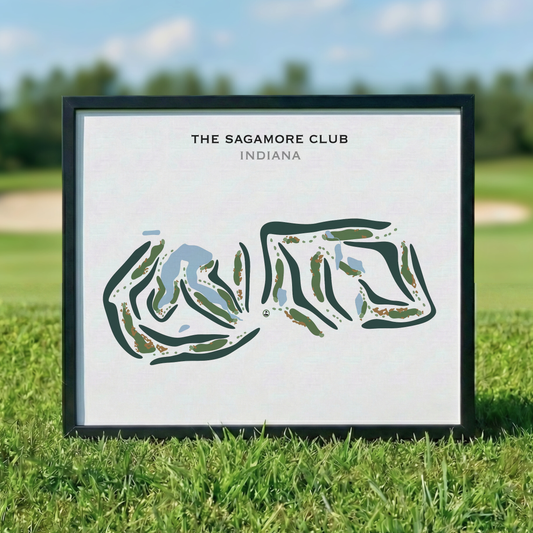 Sagamore Golf Club, Indiana - Printed Golf Courses