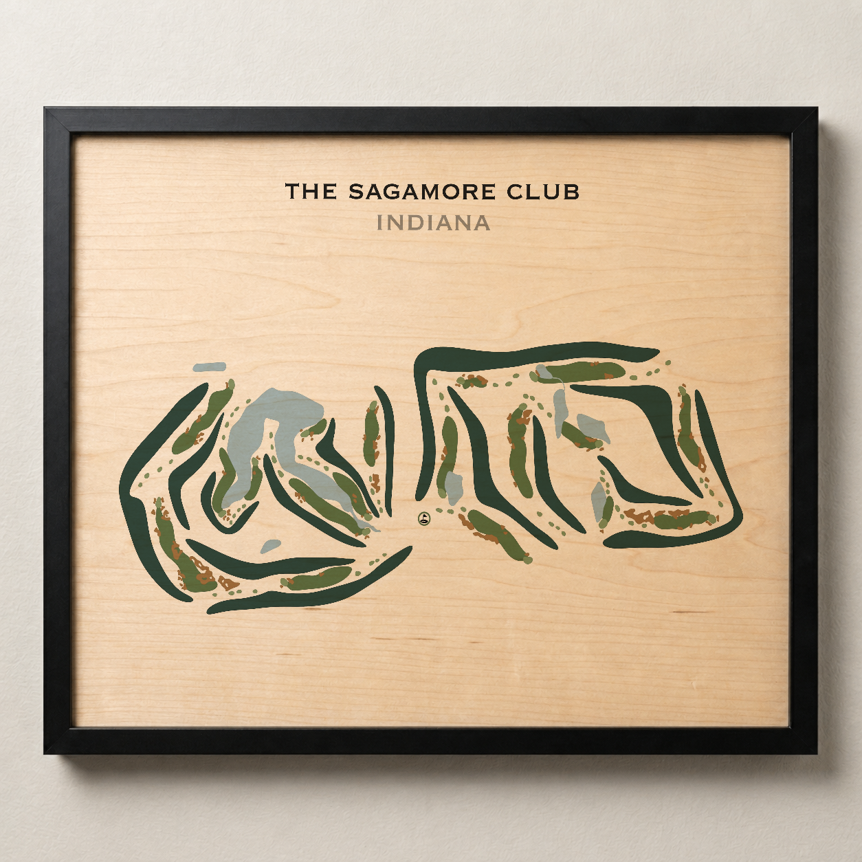 Sagamore Golf Club, Indiana - Printed Golf Courses