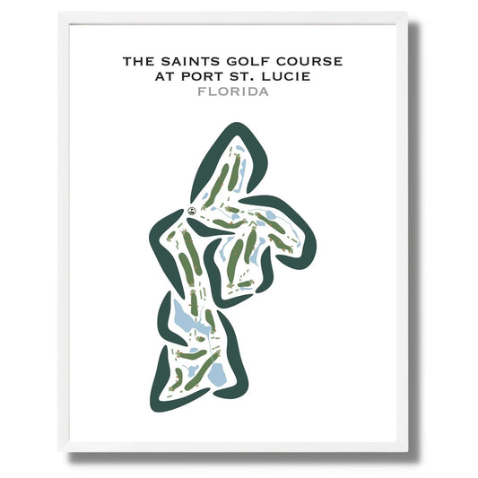 The Saints at Port St. Lucie, Florida - Printed Golf Courses