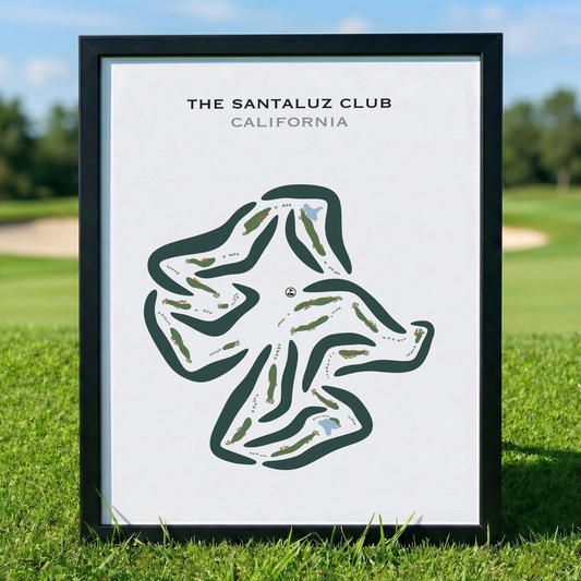The Santaluz Club, California - Printed Golf Courses