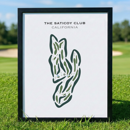 The Saticoy Club, California - Printed Golf Courses