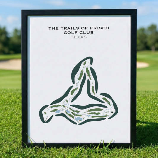 The Trails of Frisco Golf Club, Texas - Printed Golf Courses