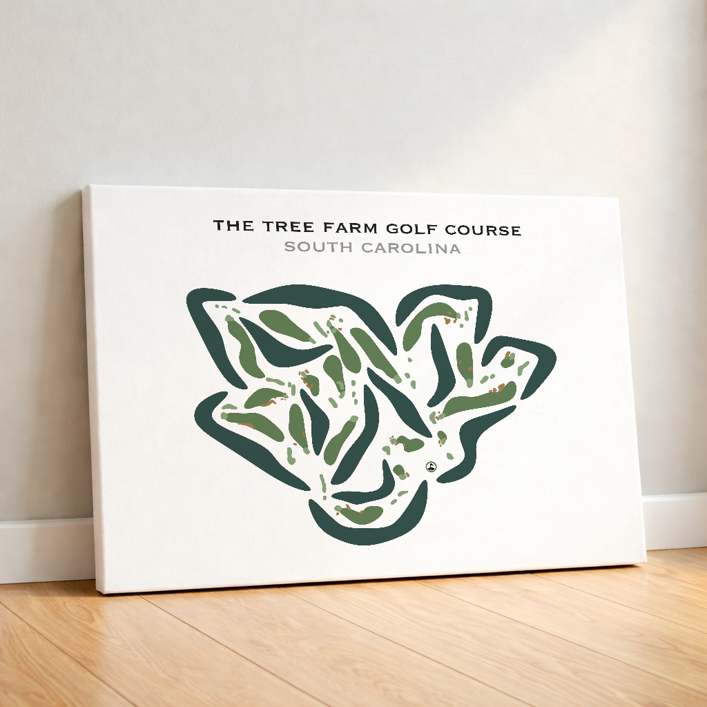 The Tree Farm Golf Course, South Carolina - Printed Golf Courses