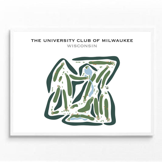 The University Club of Milwaukee, Wisconsin - Printed Golf Courses