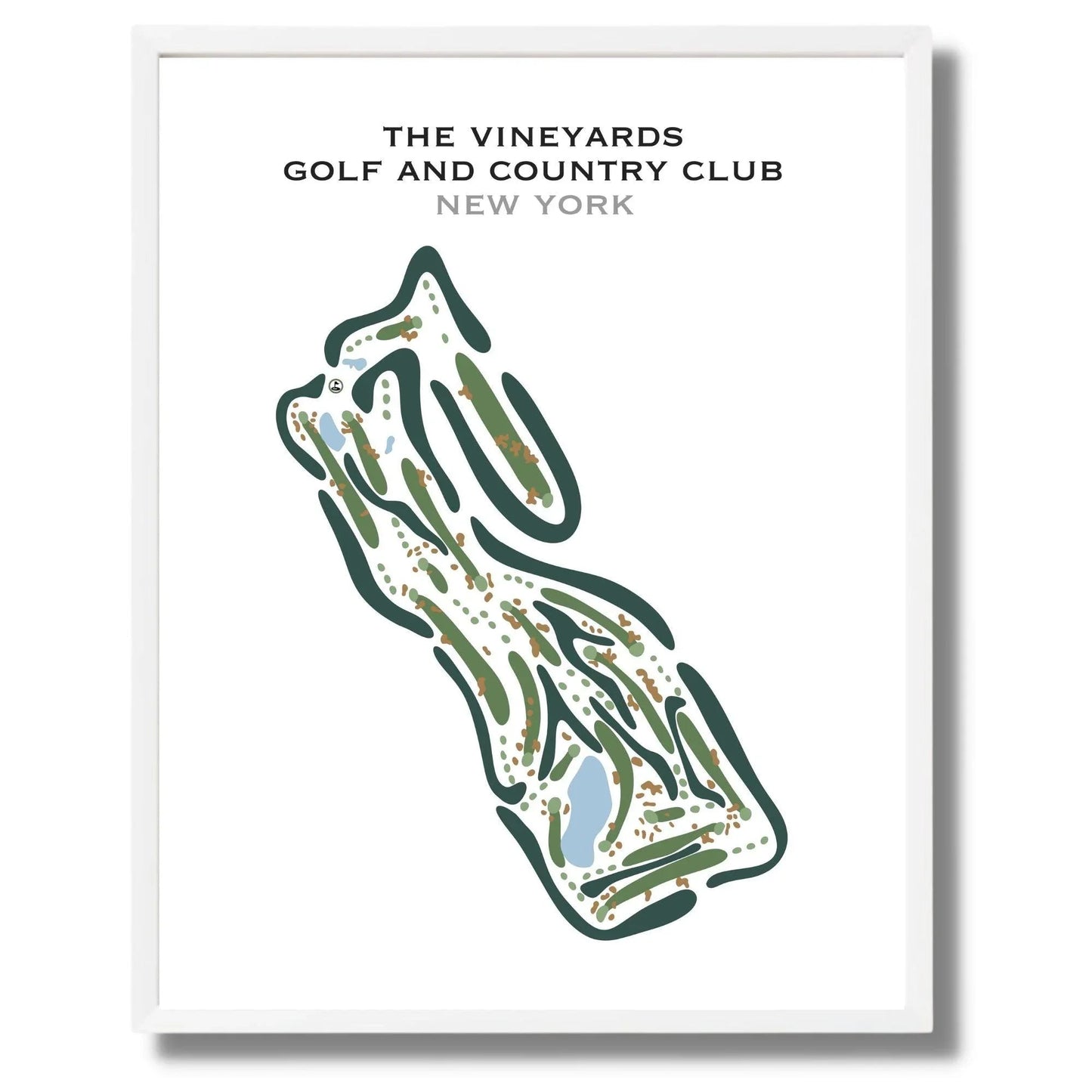 The Vineyards Golf & Country Club, New York - Printed Golf Courses