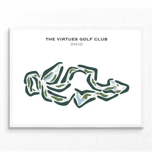 The Virtues Golf Club, Ohio - Printed Golf Courses