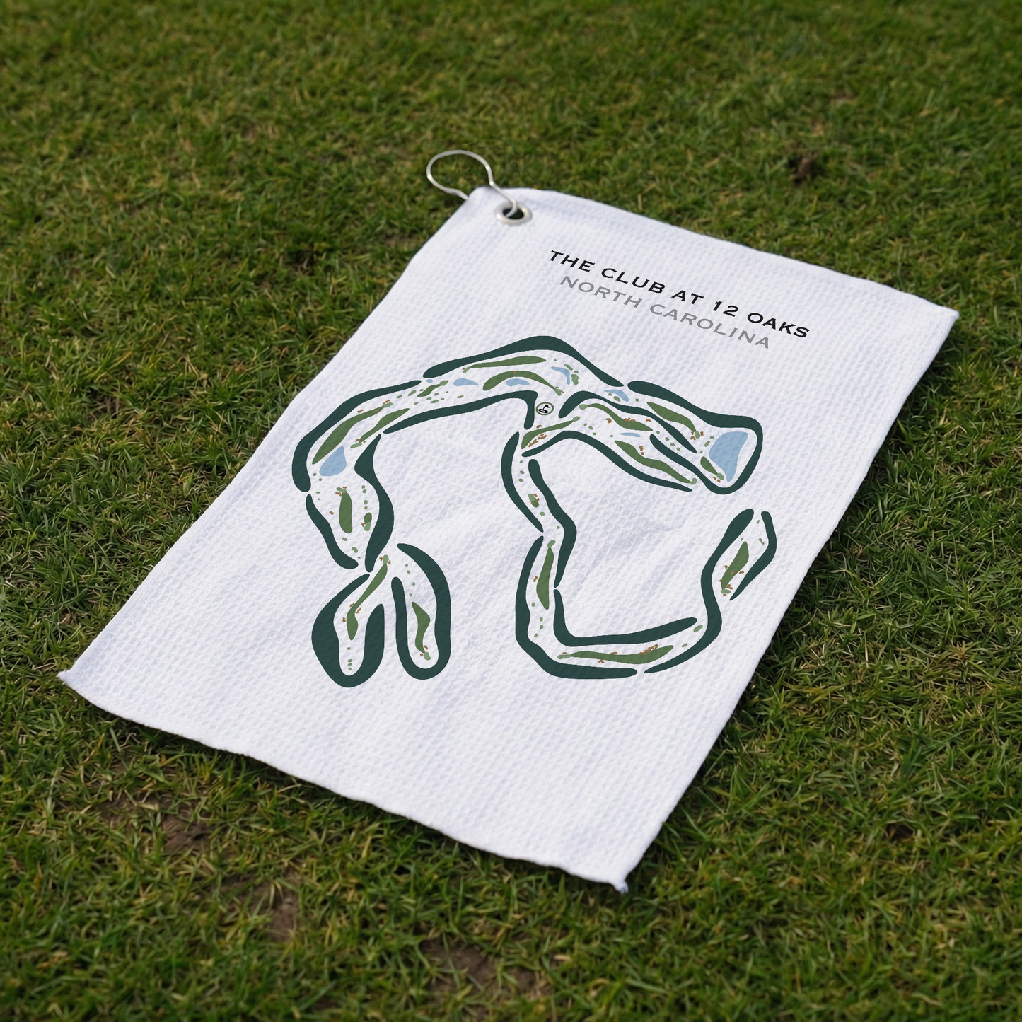 The Club at 12 Oaks, North Carolina - Printed Golf Courses
