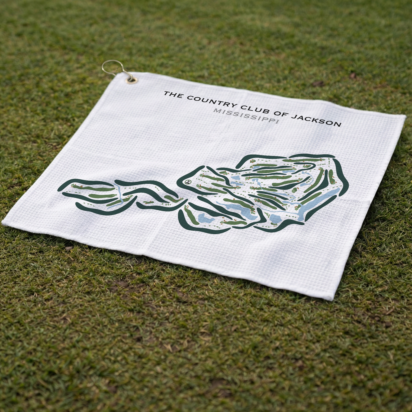 The Country Club of Jackson, Mississippi - Printed Golf Courses