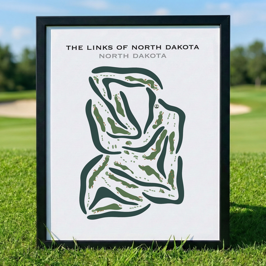 The Links of North Dakota, North Dakota - Printed Golf Courses