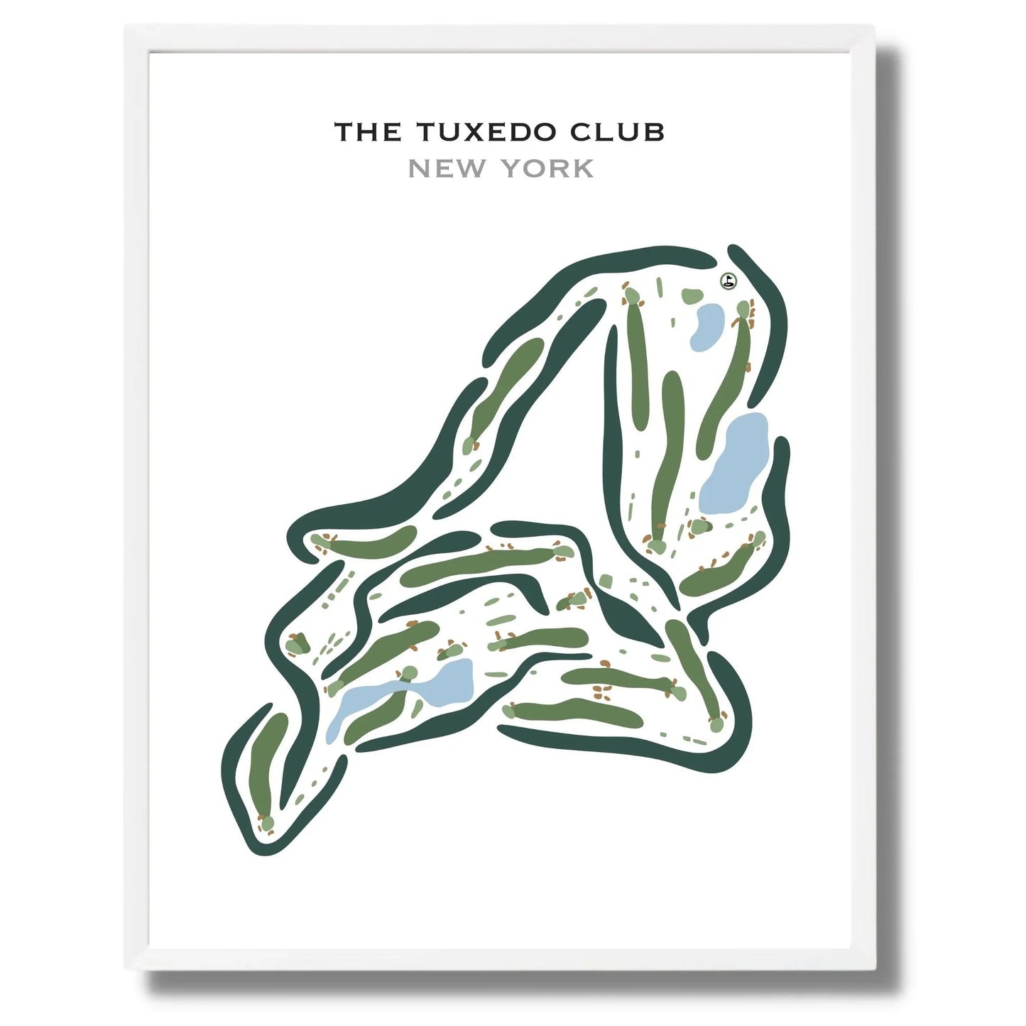 The Tuxedo Club, New York - Printed Golf Courses