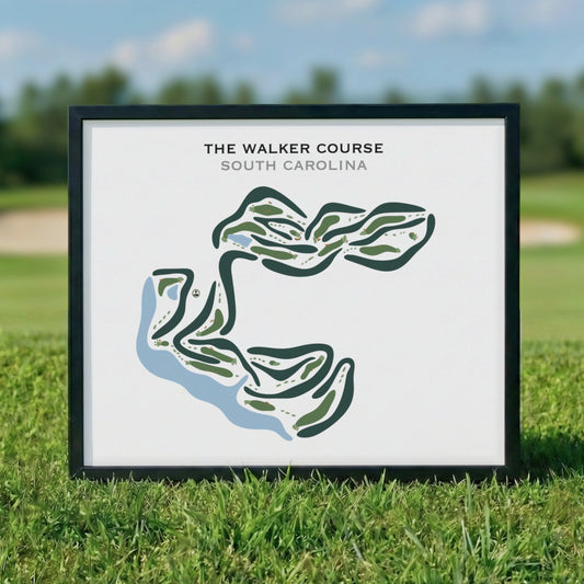 The Walker Course, South Carolina - Printed Golf Courses