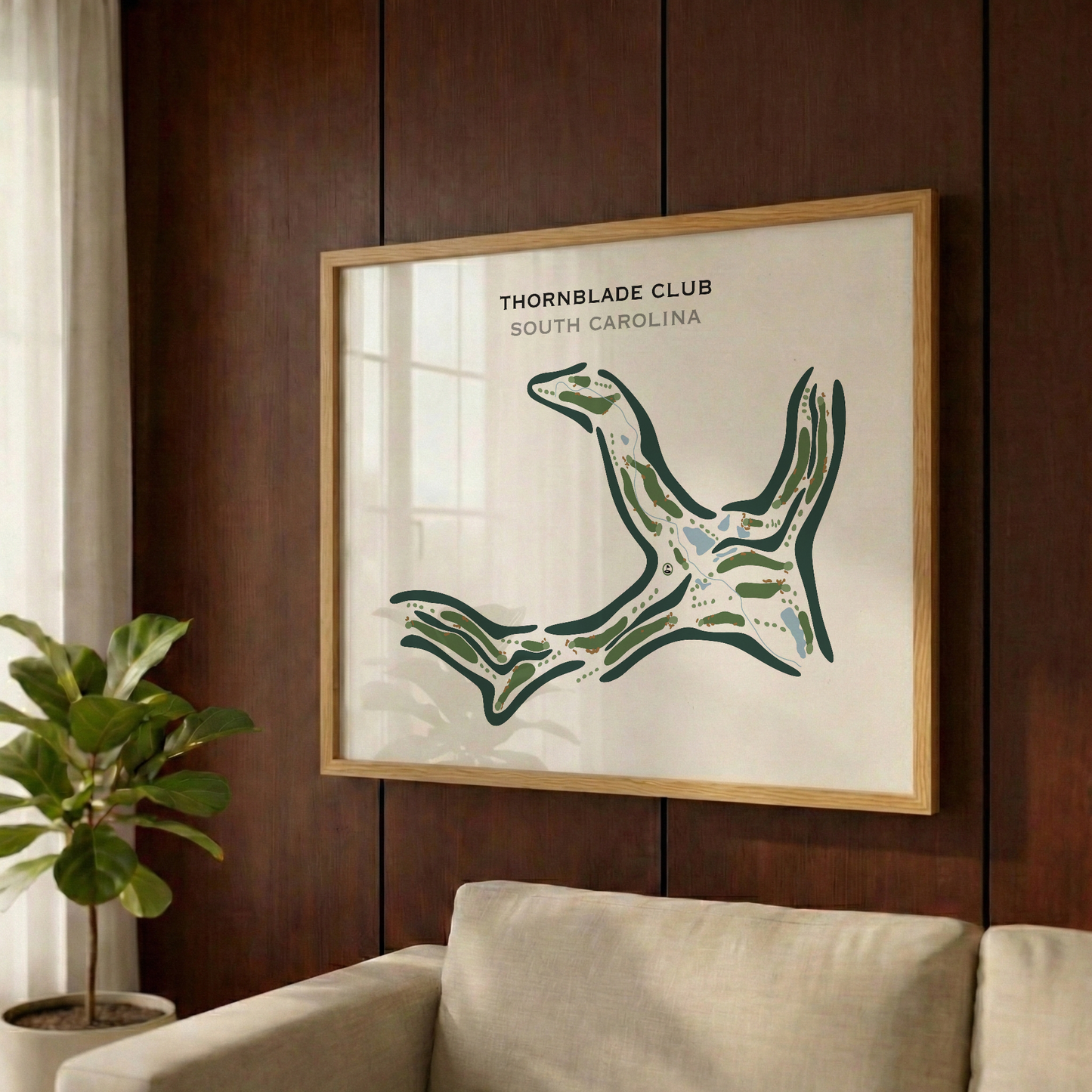 Thornblade Club, South Carolina - Printed Golf Courses