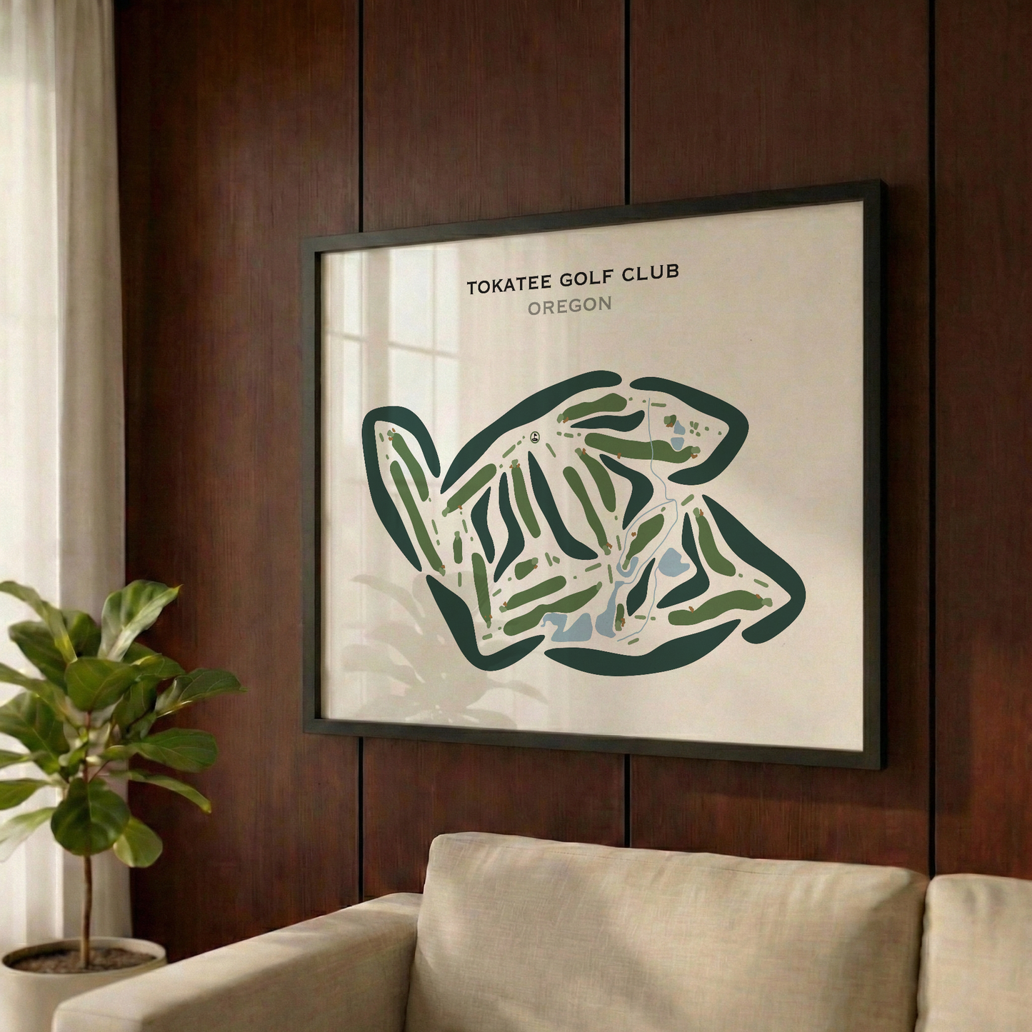 Tokatee Golf Club, Oregon - Printed Golf Courses