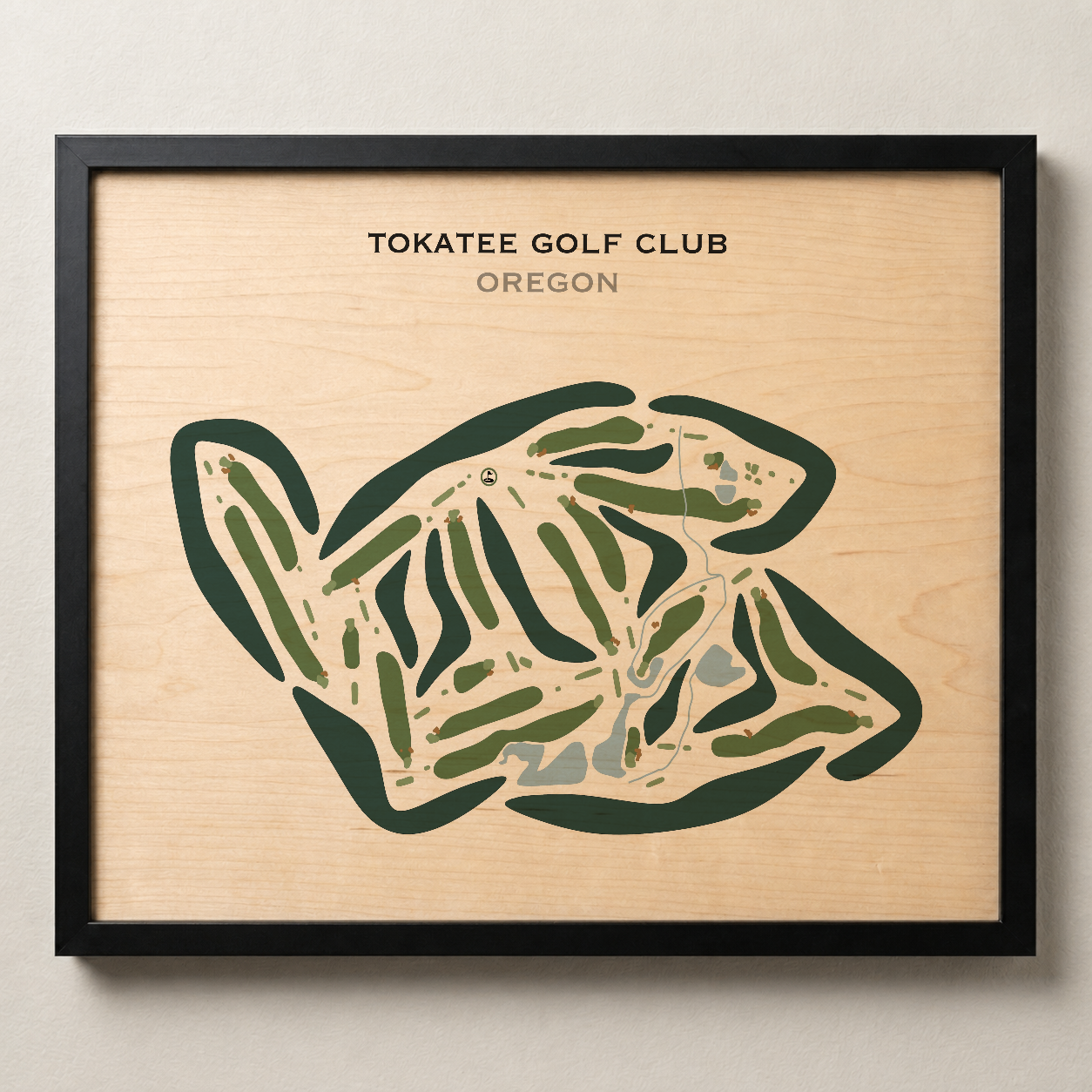 Tokatee Golf Club, Oregon - Printed Golf Courses