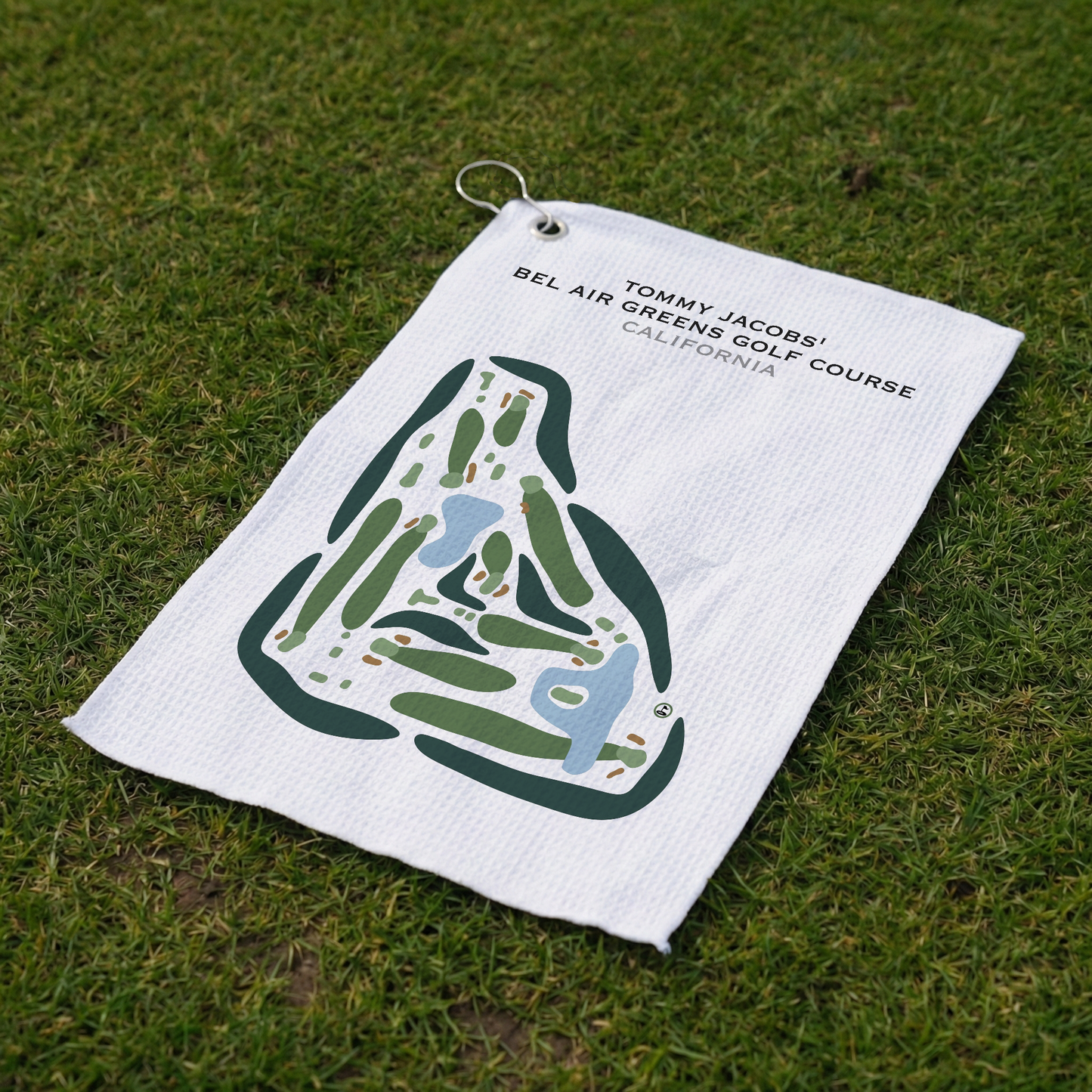 Tommy Jacobs' Bel Air Greens Golf Course, California - Printed Golf Courses