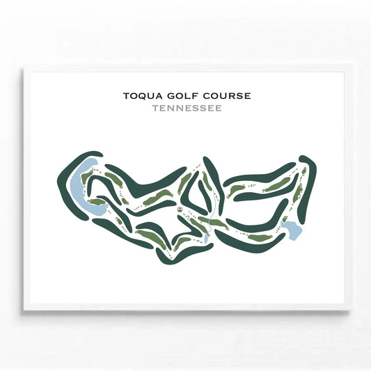 Toqua Golf Course, Tennessee - Printed Golf Courses