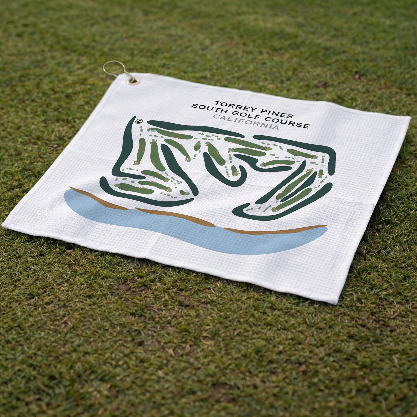 Torrey Pines South Course, California - Printed Golf Courses