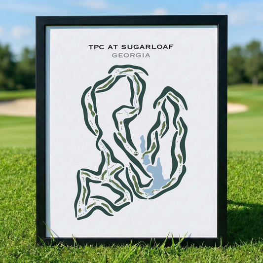TPC at Sugarloaf Golf Club, Georgia - Printed Golf Courses