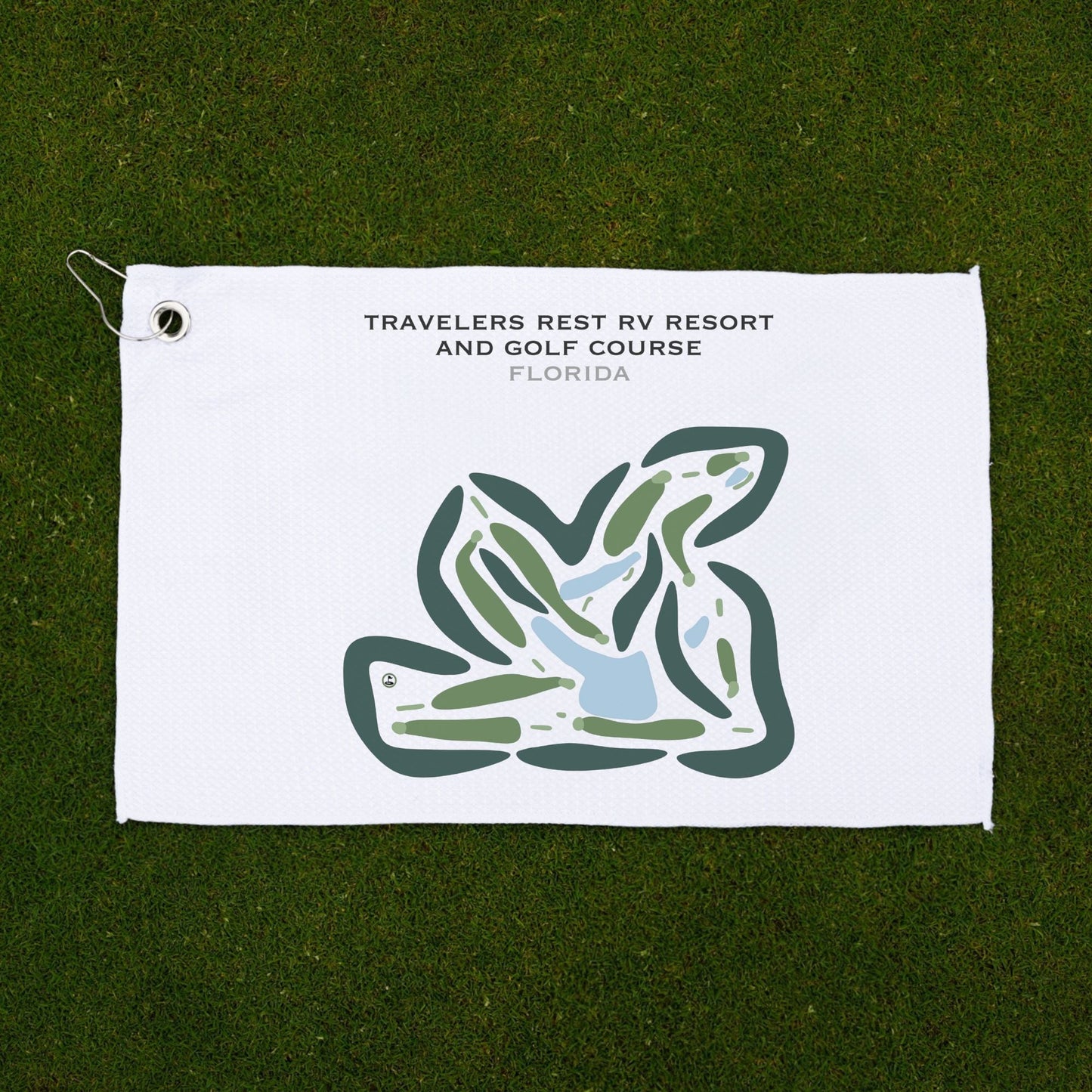 Travelers Rest RV Resort and Golf Course, Florida - Printed Golf Courses