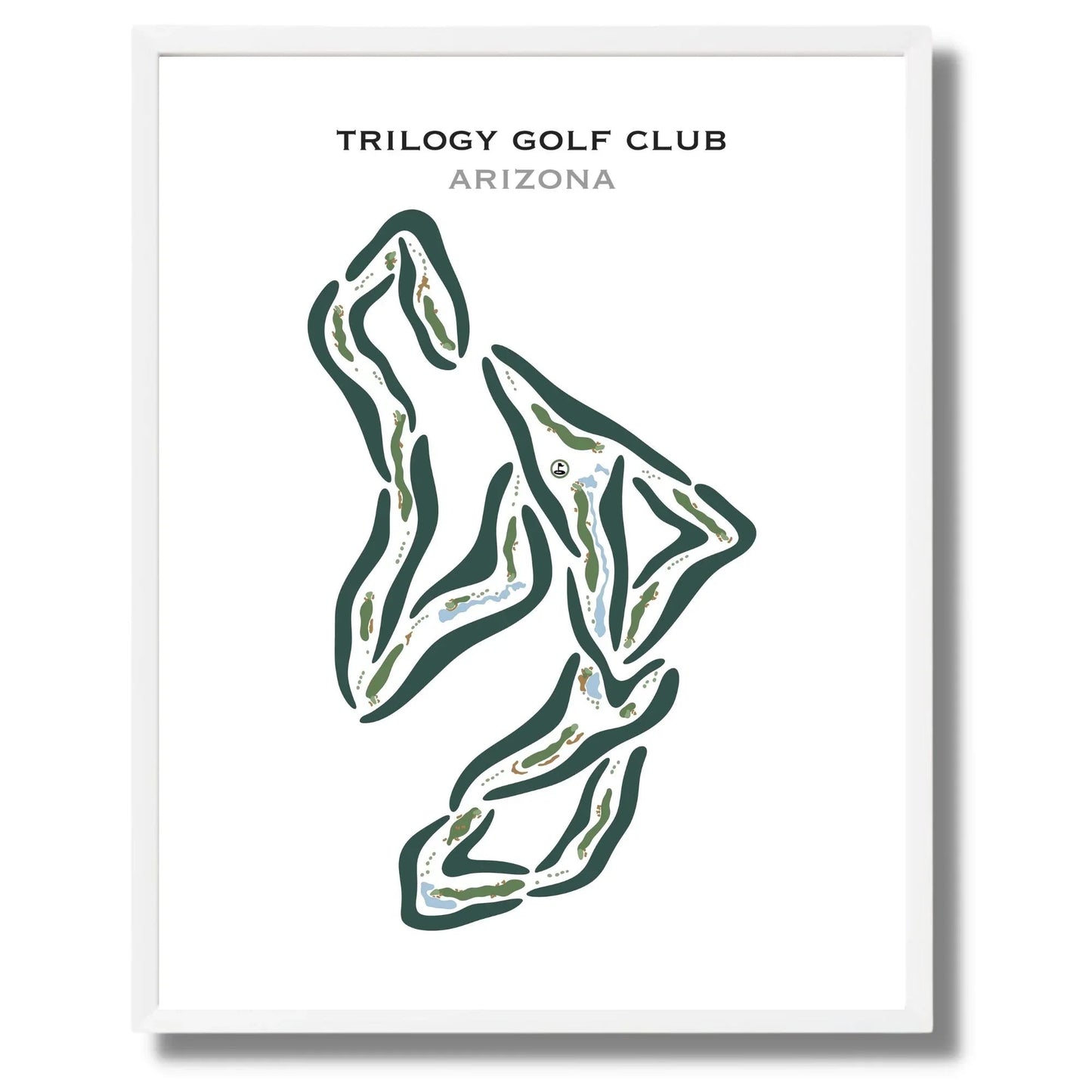 Trilogy Golf Club, Arizona - Printed Golf Courses