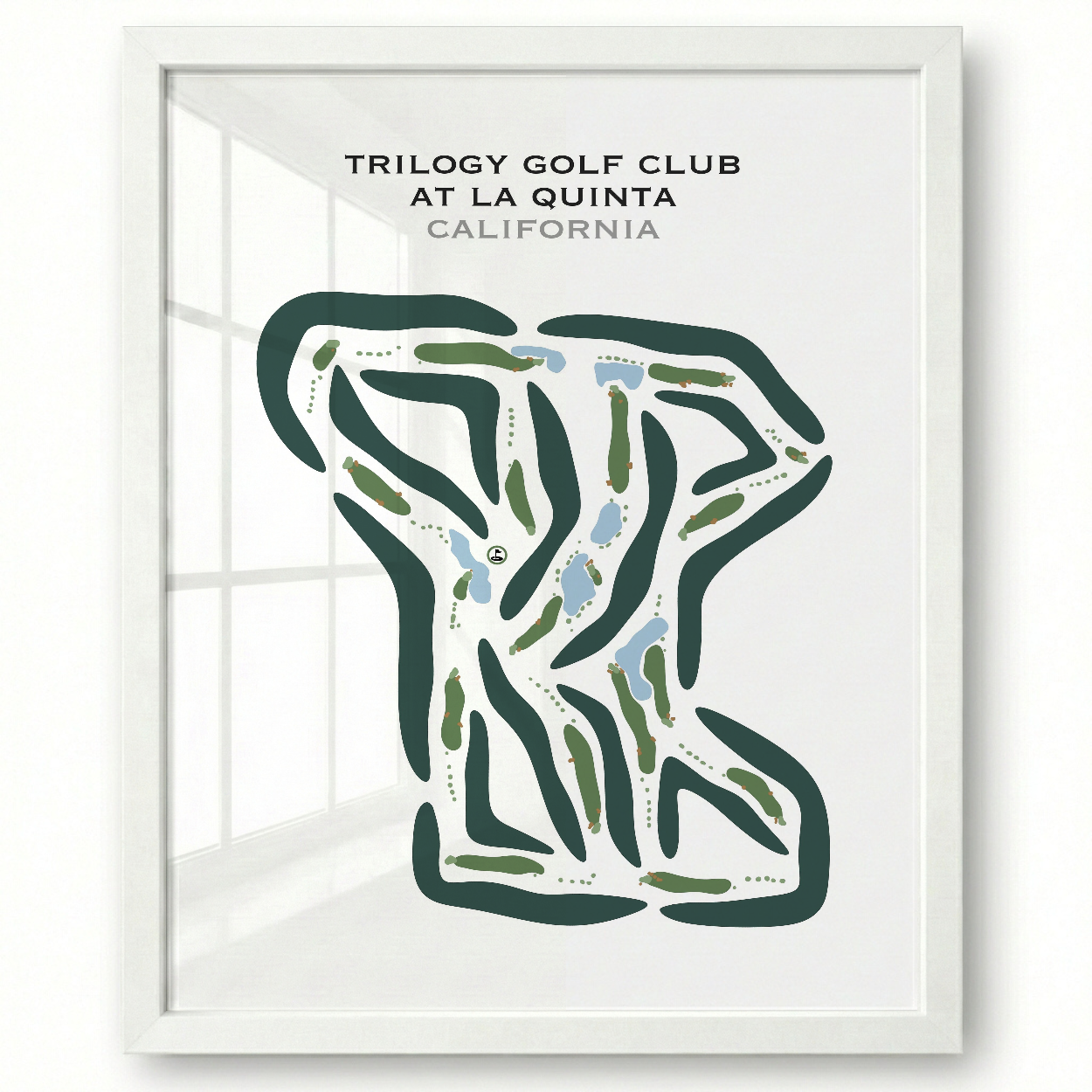 Trilogy Golf Club at La Quinta, California - Printed Golf Courses