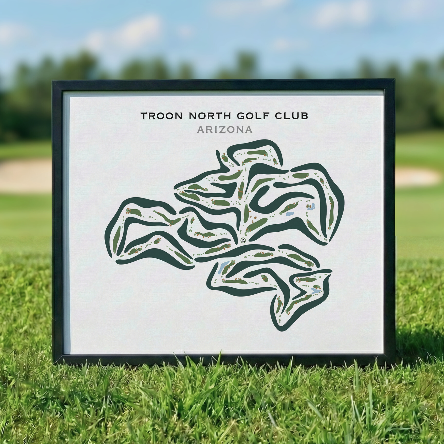 Troon North Golf Club, Arizona - Printed Golf Courses