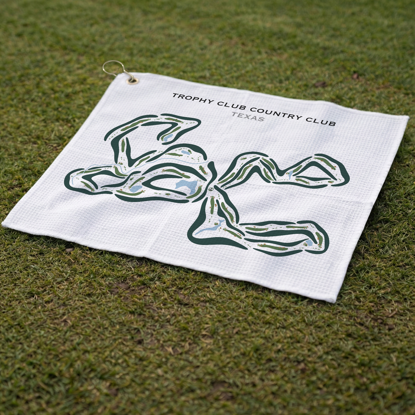 Trophy Club Country Club, Texas - Printed Golf Courses