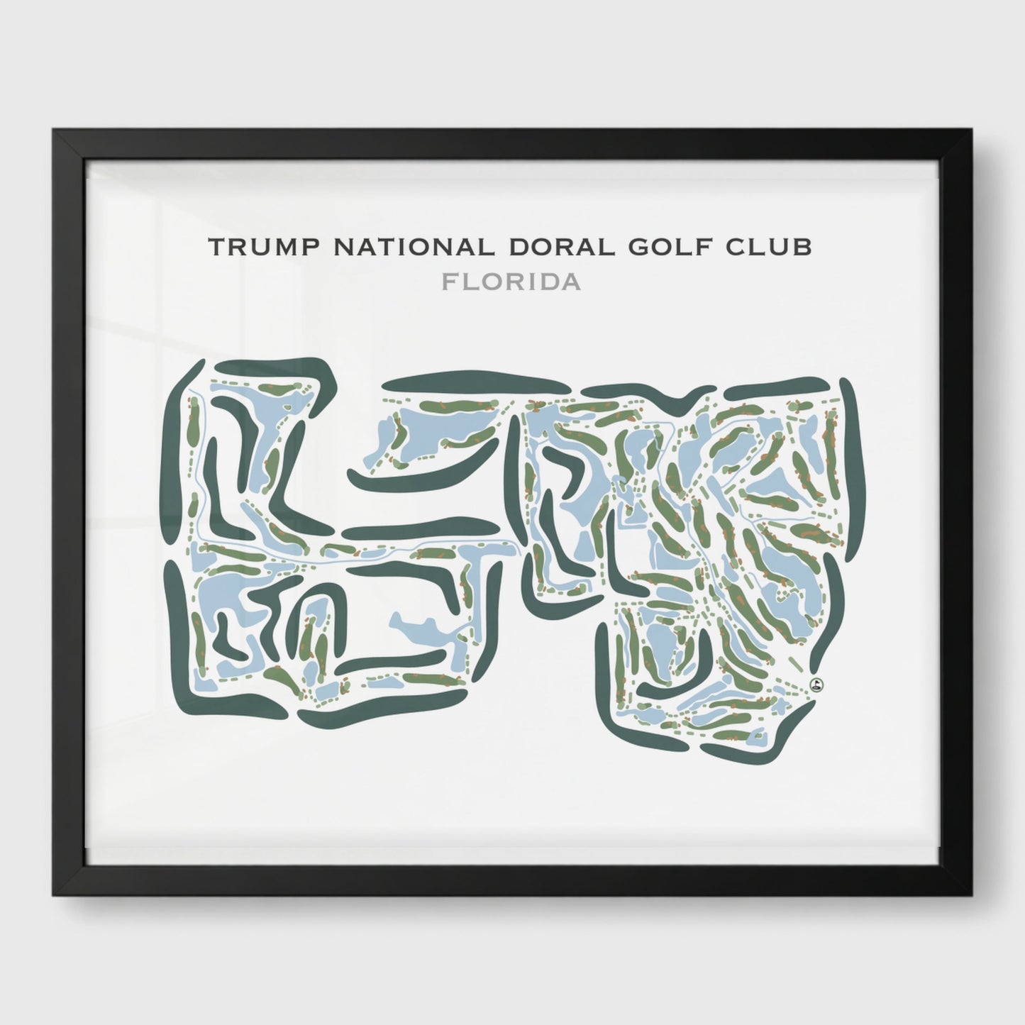 Trump National Doral, Florida - Printed Golf Courses
