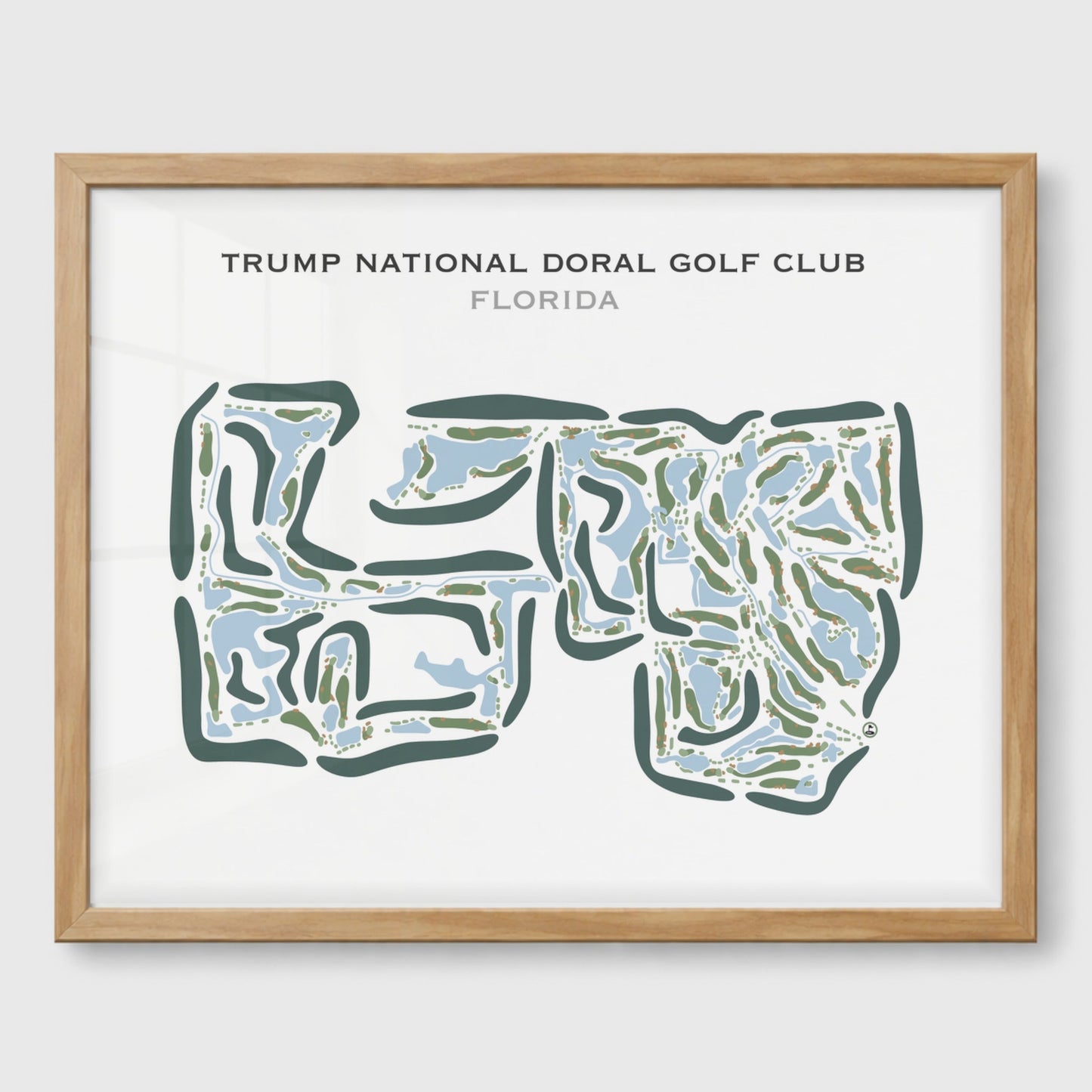 Trump National Doral, Florida - Printed Golf Courses