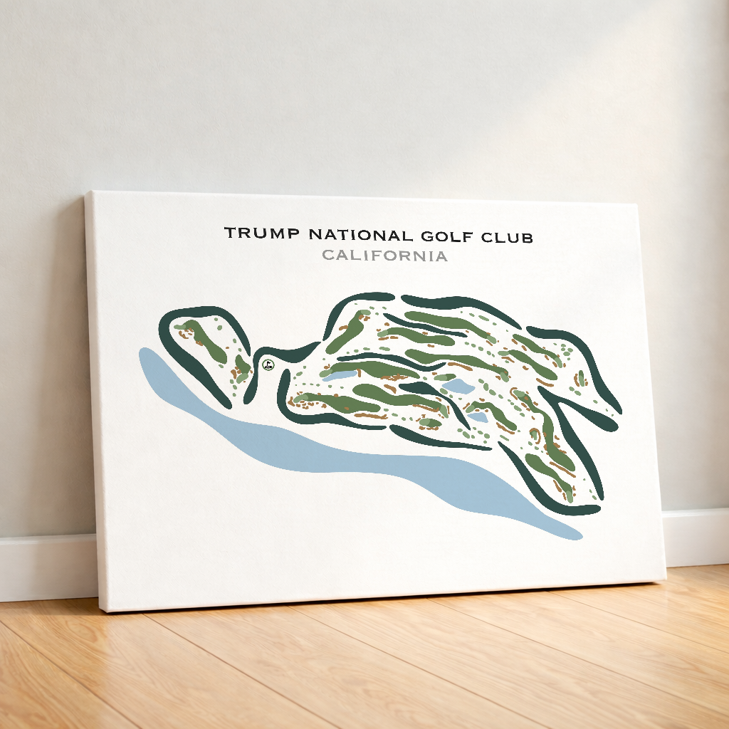 Trump National Golf Club, California - Printed Golf Courses
