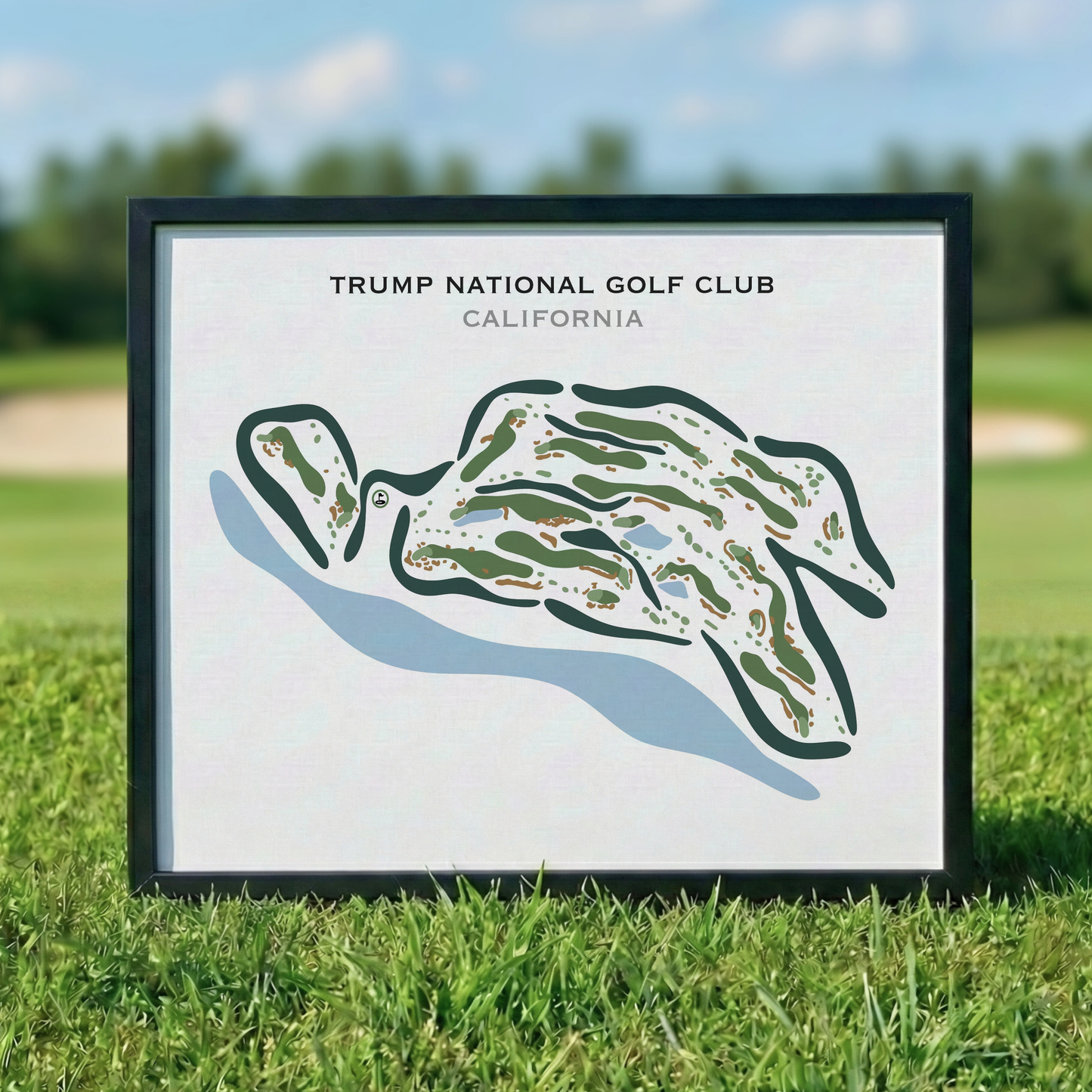 Trump National Golf Club, California - Printed Golf Courses
