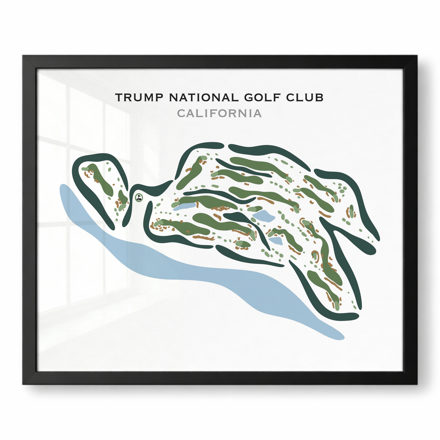 Trump National Golf Club, California - Printed Golf Courses