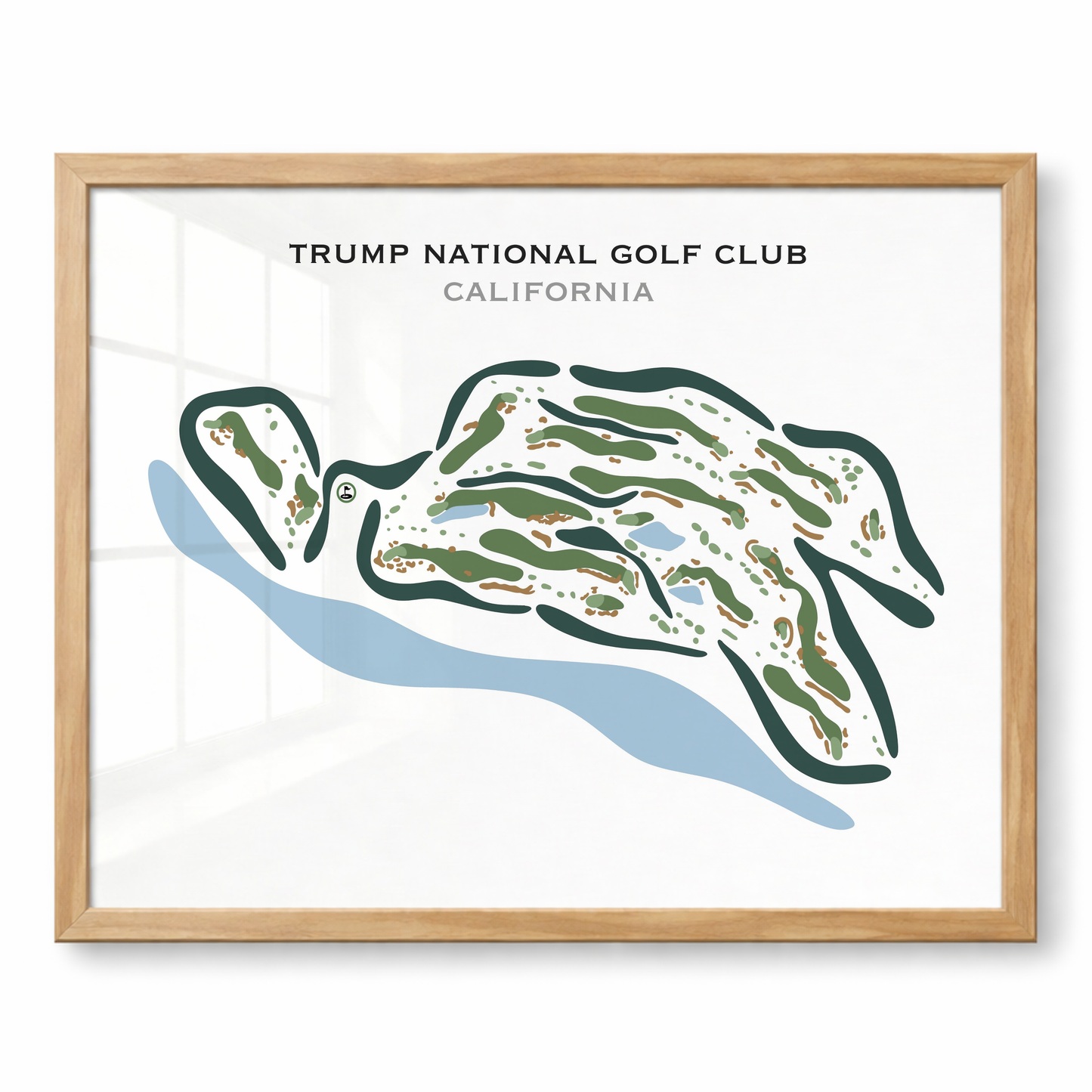 Trump National Golf Club, California - Printed Golf Courses