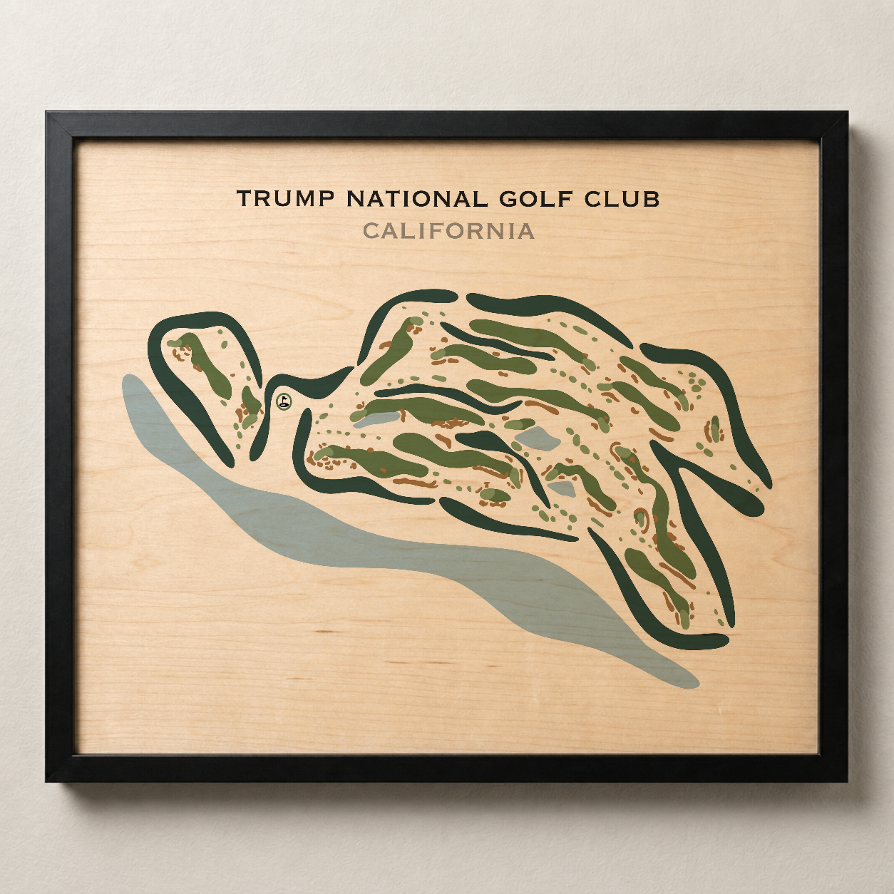 Trump National Golf Club, California - Printed Golf Courses